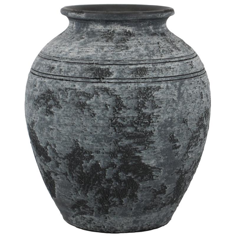 Sierfles Milou d15/24 h26cm zwart