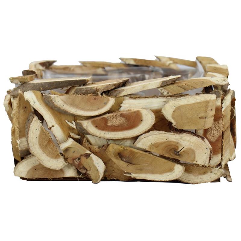 Planter Nature 29x29x13cm wood