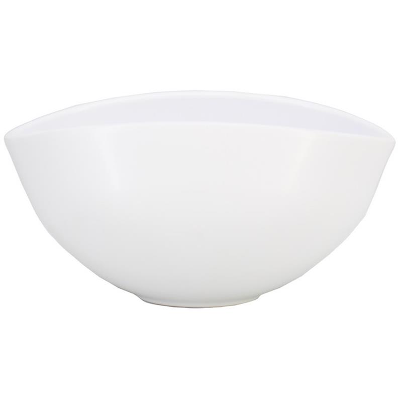 Pot oval Veere 21.5x11x10.5cm white matte es/9