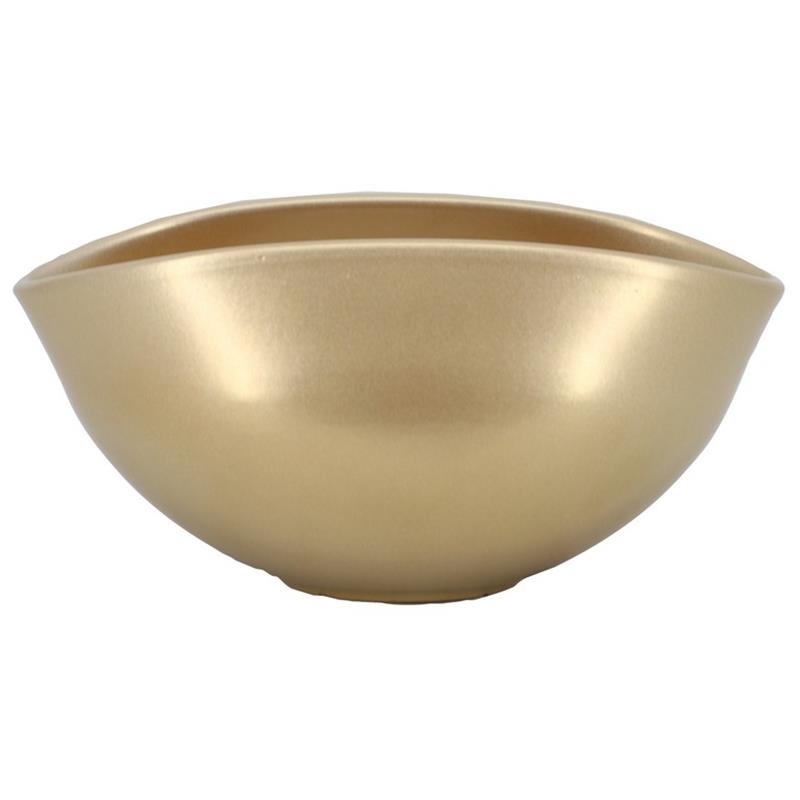 Pot oval Veere 21.5x11x10.5cm gold es/9