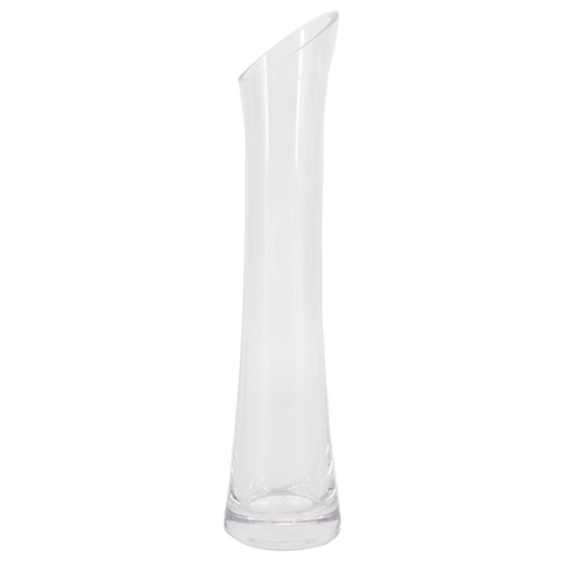 Glas Solifleur schuin d5.5 h21.8/25cm
