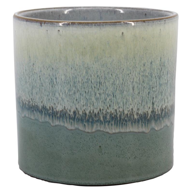 Pot Alice d18.5 h17.5cm blauw