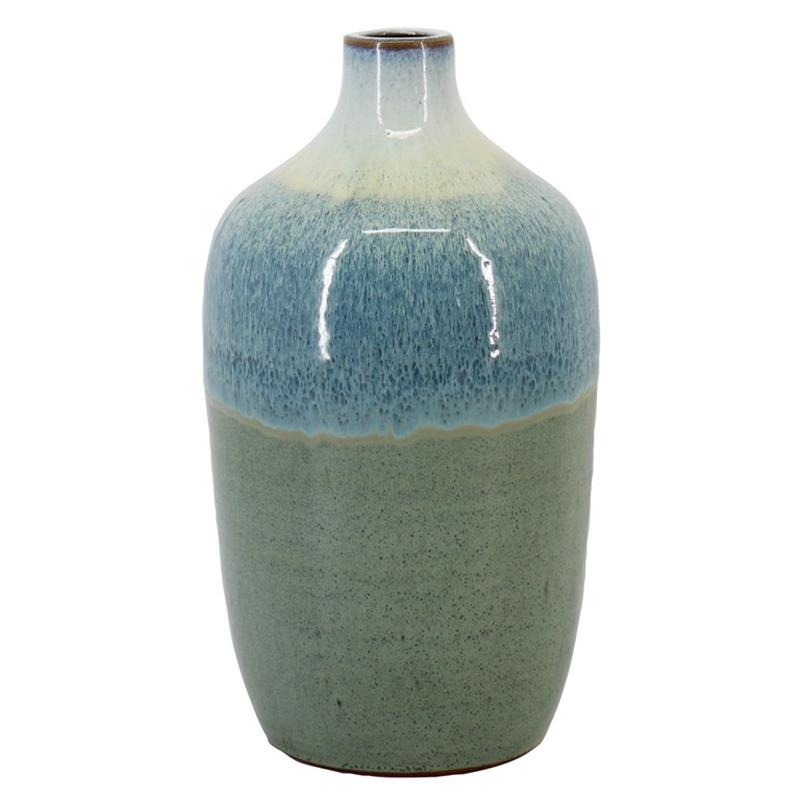 Sierfles Alice d5.5/21 h35cm blauw