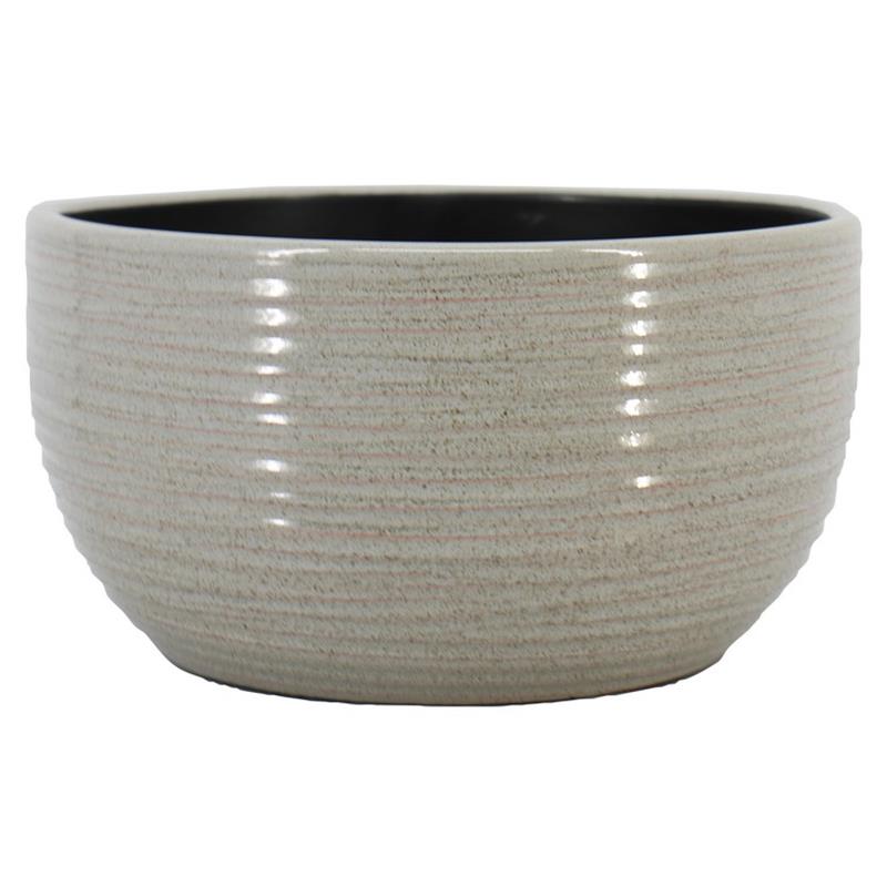 Schaal Pego d29 h14cm lichtgrijs