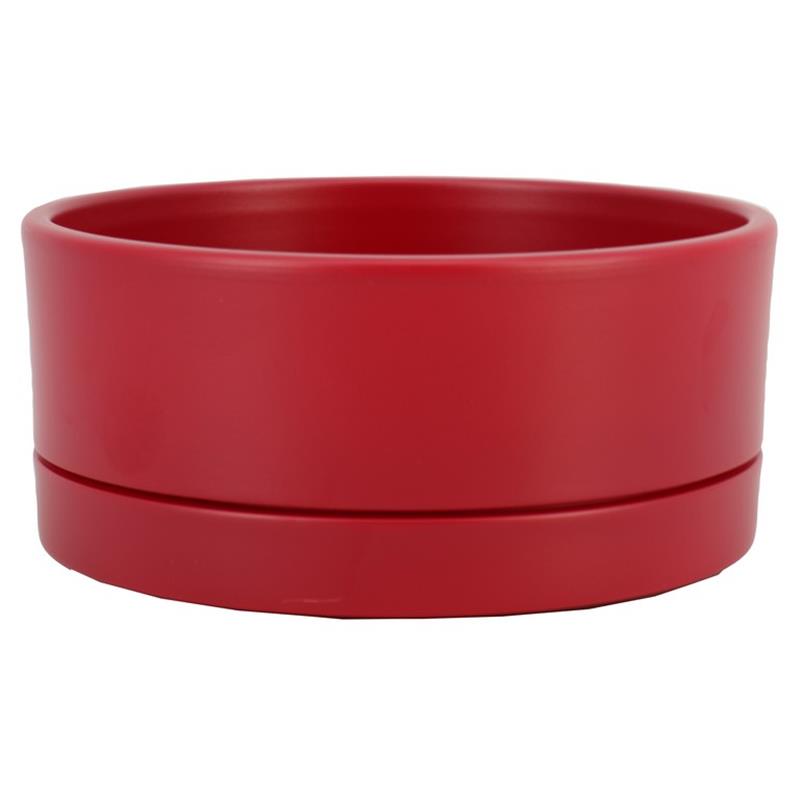 Bowl Lynn d18.5 h9cm winered matte
