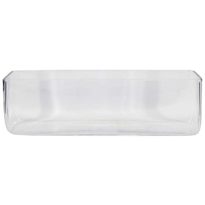 Glass square 40x12x12cm