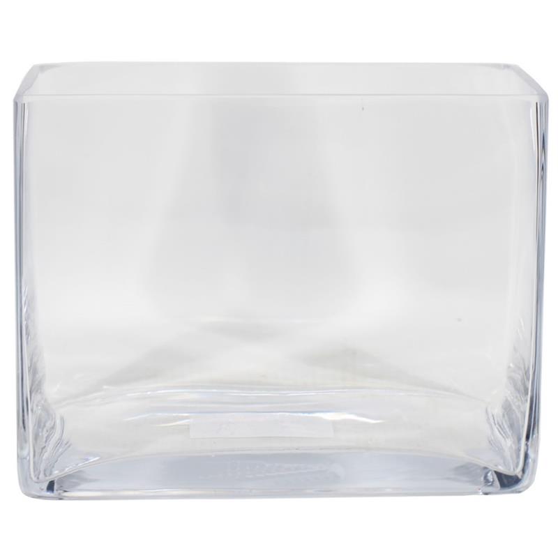 Glass square 18x10x14cm